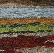 Blaven across Loch Slapin, Skye (14x28cms £240) by Textle artist Mary Taylor